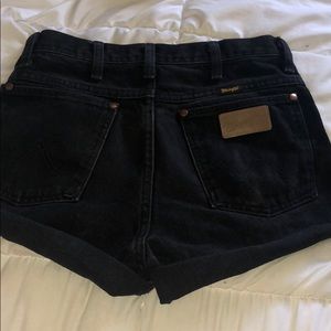 Size 1 wrangler shorts high waisted